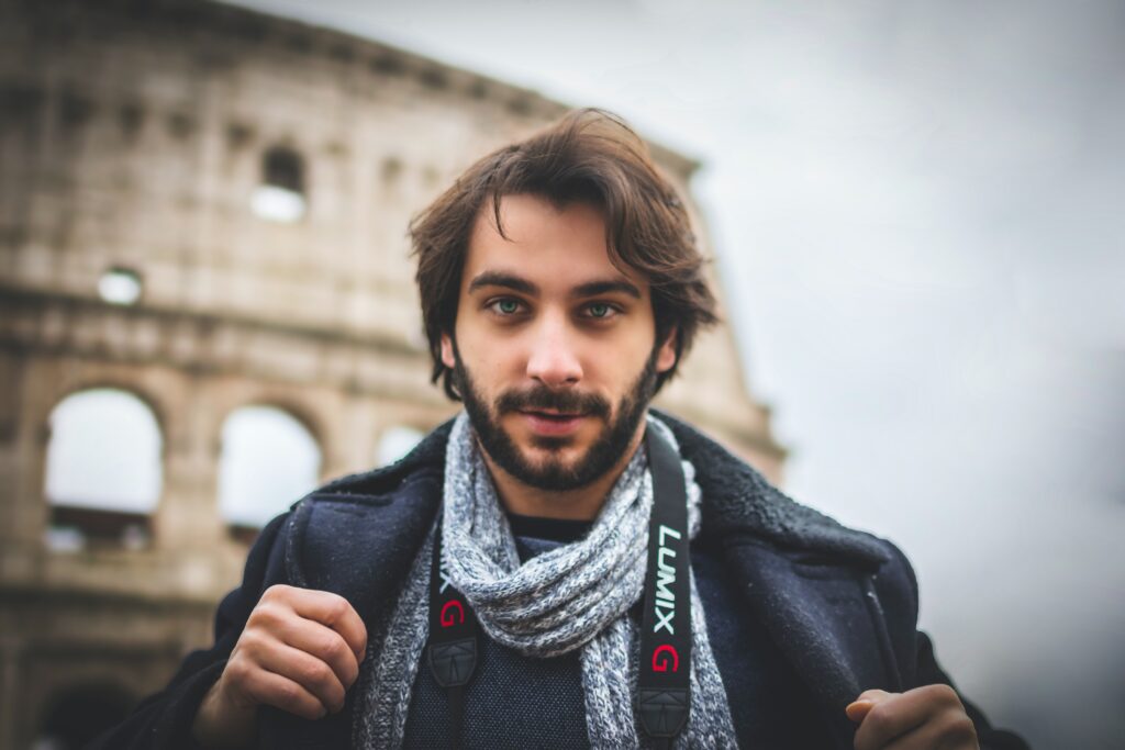 Man Rome Scarf